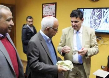 وفد بلغاري يزور مركز تدريب نقابة البناء والأخشاب