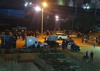 فرض حجر صحي علي قرية المعتمدية