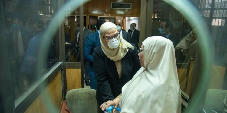 جولة تفقدية لوزيرة التضامن الاجتماعي لمتابعة انتظام صرف معاشات أبريل
