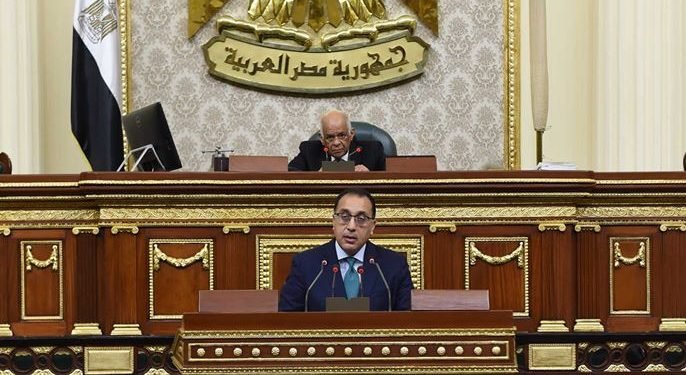 رئيس الوزراء يُلقي بياناً أمام مجلس النواب بشأن إعلان حالة الطوارئ | صور