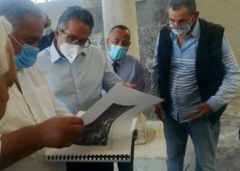 وزير السياحة و الأثار يتفقد متحف العاصمة الادارية الجديدة