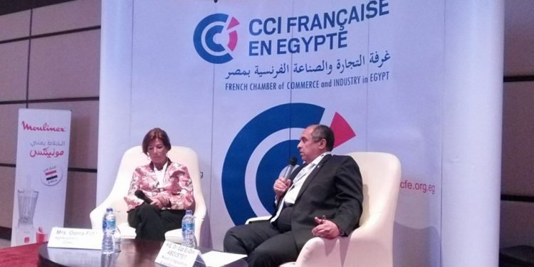 الغرفة الفرنسية تستقبل المستشار الاقتصادى لسفارة فرنسا