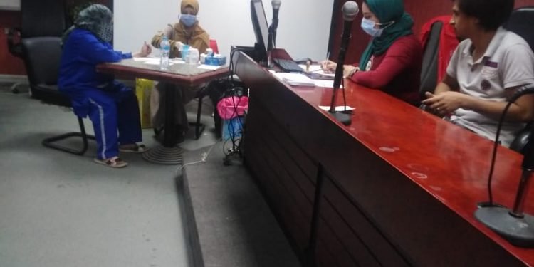 انطلاق مبادرة 100 مليون صحة بمركز كبار الممولين الضريبى