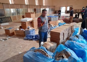 ضبط أجهزة تقوية شبكات و مستلزمات طبية بجمرك السلوم