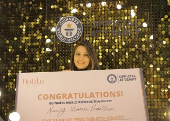 دولاتو فى موسوعة جينيس للأرقام القياسية