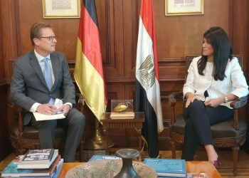 وزيرة التعاون الدولى تلتقى السفير الألمانى الجديد لبحث مجالات التعاون الإنمائى