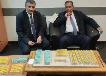 ضبط أدوية بشرية مهربة بمطار القاهرة