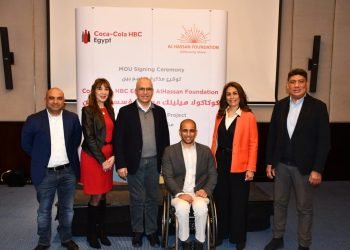 كوكاكولا هيلينك مصر ومؤسسة الحسن توقعان بروتوكول تعاون مشترك في مشروع مصدر  رزق لدعم ودمج القادرون باختلاف