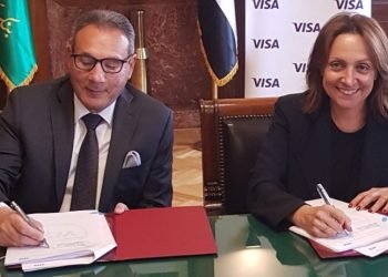 بنك مصر يوقع اتفاقية شراكة جديدة مع فيزا في مجالات الدفع الالكتروني