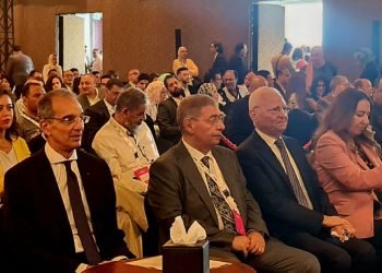 رئيس الاتحاد العام للغرف التجارية المصرية خلال افتتاح المؤتمر السنوي لشعبة الاقتصاد الرقمى