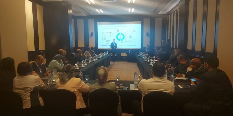 خلال فعاليات CAISEC’22 قيادات الامن السيبراني المصرفية من 34 بنك في اجتماع مغلق ناقش الخطوات الواجب اتخاذها لتأمين حسابات العملاء من المخاطر