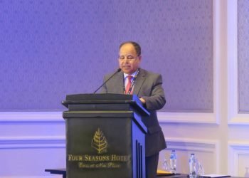 وزير المالية.. خلال مشاركته فى «عمومية الشركة الأفريقية لإعادة التأمين»