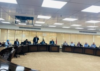 لجنة دراسة قوائم مواد البناء باتحاد المقاولين تواصل اجتماعاتها مع جهاز التعبئة العامة والاحصاء