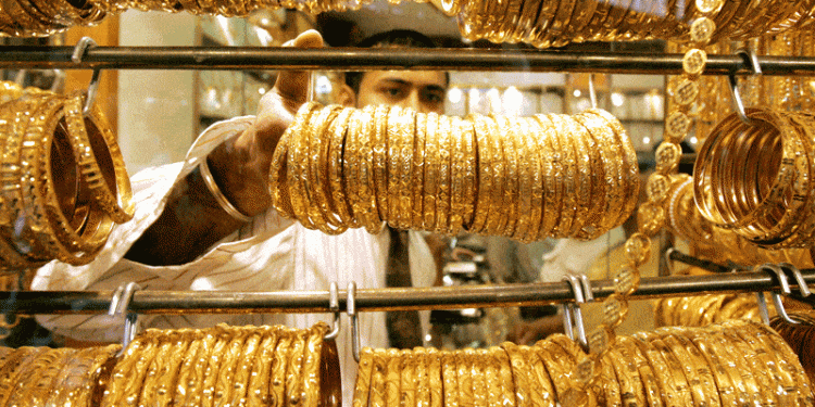أسعار الذهب تسجل أرقاما قياسية اليوم عقب هبوط حاد في سعر صرف الجنيه