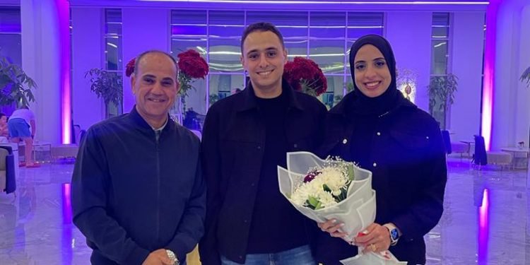 صاحبة أول ذهبية في الألعاب الأولمبية تقضي شهر العسل بمنتجع بلو سبا بالغردقة