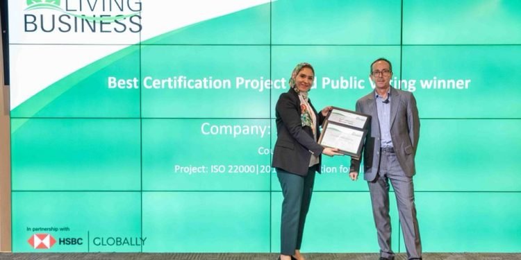 سبينيس تتصدر قائمة الشركات الأعلى التزاماً بمعايير سلامة الغذاء وإدارة النفايات  في مسابقة “Living Business”