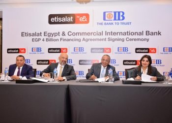 , Etisalat Egypt Signs a Financing Agreement with the Commercial International Bank*