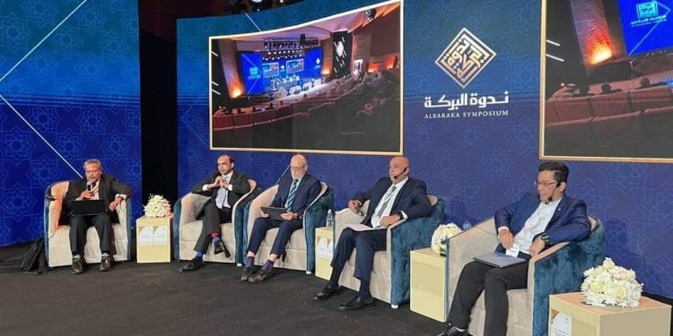 خلال مشاركة الرئيس التنفيذي لجهاز تنمية المشروعات في منتدى البركة للاقتصاد الإسلامي والمنعقدة فعالياته في المملكة العربية السعودية