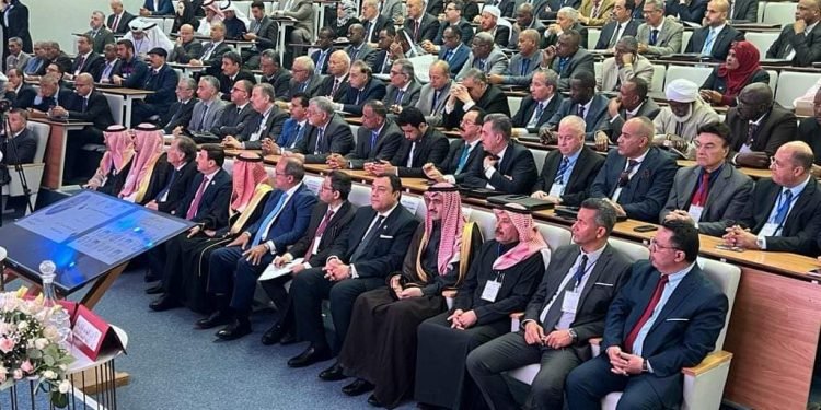وزير التعليم العالي يلقي كلمة بالمؤتمر العام لاتحاد الجامعات العربية في دورته الخامسة والخمسين