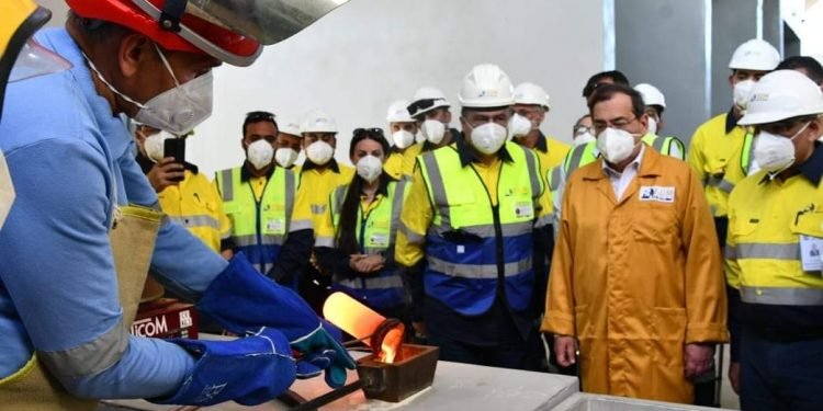 بدء تجارب تشغيل الإنتاج التجارى للذهب من موقع إيقات بجنوب مصر