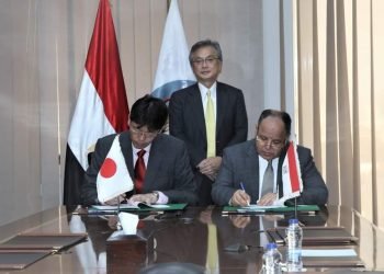 وزير المالية.. خلال توقيع اتفاق تمويل إنمائي ميسر مع «جايكا»