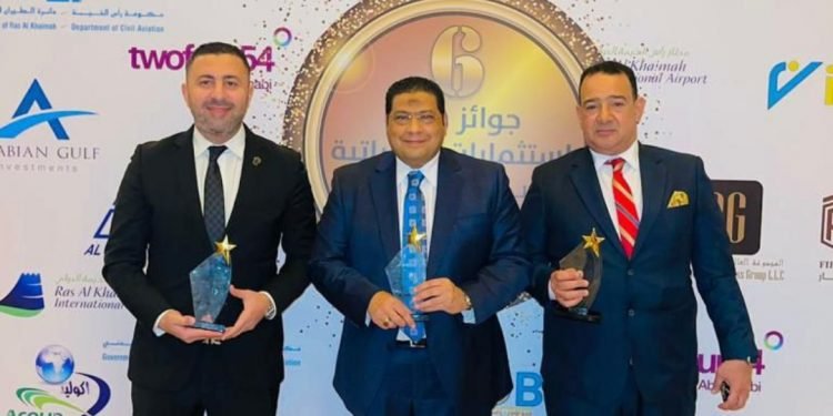 5 مصريين  يحصدون جوائز الشخصيات الأكثر تأثيرا والهاما في قطاع المقاولات والتطوير العقاري في احتفالية بدبي