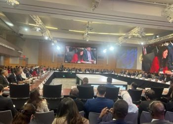 خلال اجتماعات الربيع للبنك الدولي وصندوق النقد الدولي بواشنطن 2023