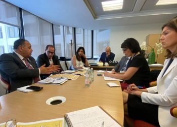 وزير المالية.. فى لقائه مع ممثلي مؤسسات التصنيف الدولية على هامش اجتماعات الربيع لصندوق النقد والبنك الدوليين