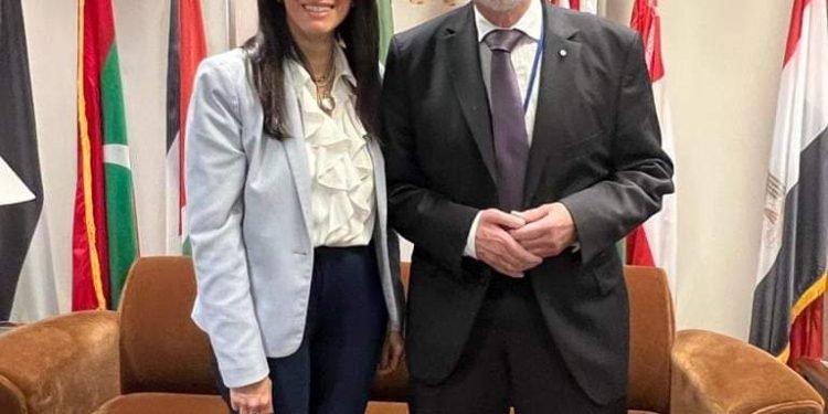 المشاط وزيرة التعاون الدولي تلتقي رئيسي بنك الاستثمار الأوروبي والبنك الأوروبي بواشنطن.