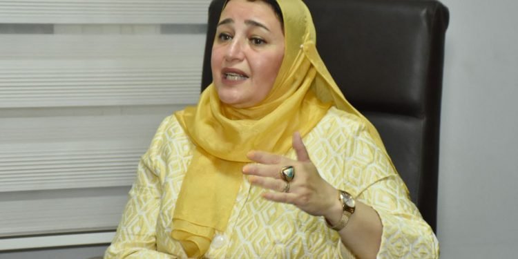 فوز عبير عصام في انتخابات جمعية مستثمري أكتوبر