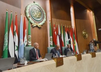 كلمة وزير الخارجية ورئيس الدورة ١٥٩ لمجلس جامعة الدول العربية .