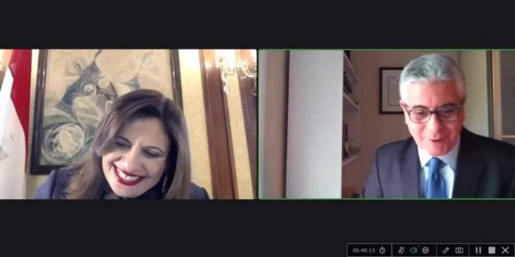 وزيرة الهجرة تشارك في اجتماع البنك الدولي “للحوار المتوسطي” رفيع المستوى بشأن الهجرة