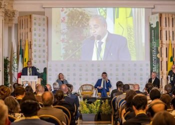 وزير التموين يلقى الكلمة الرئيسية بالمنتدى العالمي للأسواق بروما.