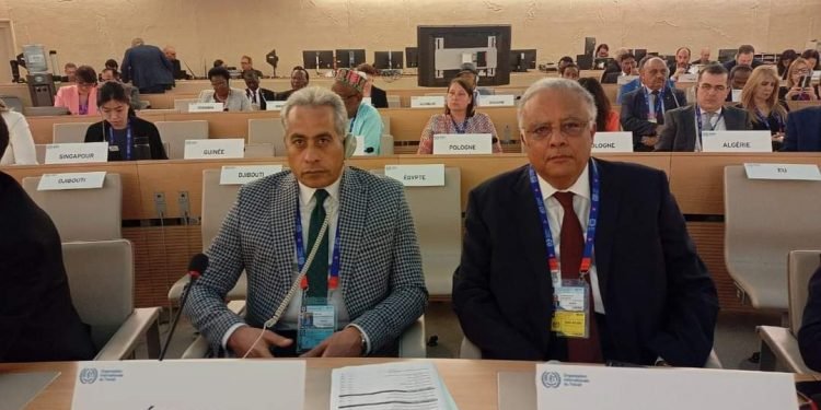 وزير العمل و السفير ايهاب جمال الدين يشاركان في “قمة عالم العمل” بجنيف