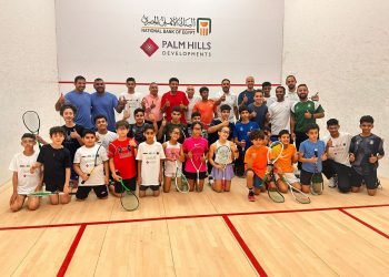 نادي بالم هيلز يستضيف أكبر معسكر تدريبي للناشئين في الشرق الأوسط… قبل المشاركة في البطولة العربية الدولية للاسكواش