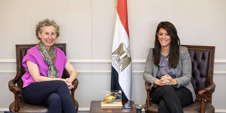 وزيرة التعاون الدولي تلتقي بنائبة رئيس مؤسسة التمويل الدولية للدعم المؤسسي (IFC)