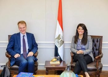 وزيرة التعاون الدولي تلتقي المستشار الخاص للمفوض السامي لمنظمة الأمم المتحدة لشئون اللاجئين.