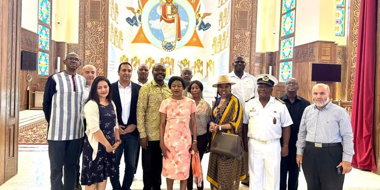 نائبة رئيس جمهورية جنوب افريقيا السابقة تزور العاصمة الادارية الجديدة