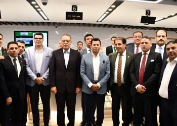 افتتاح فرع البنك الأهلي المصري بمركز التنمية الشبابية ببلبيس بمشاركة مجموعة الحداد