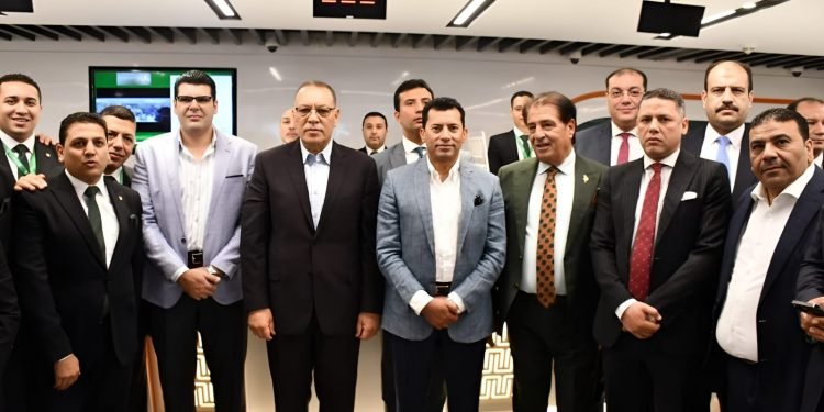 افتتاح فرع البنك الأهلي المصري بمركز التنمية الشبابية ببلبيس بمشاركة مجموعة الحداد