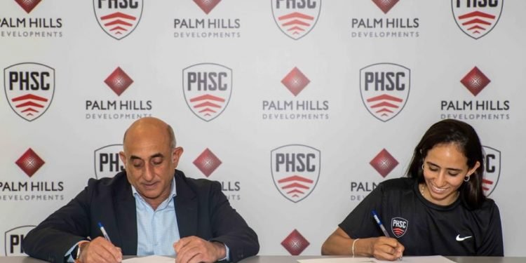 شركة بالم هيلز للتعمير ترعى بطلة العالم في الإسكواش نوران جوهر.. واللاعبة تمثل نادي بالم