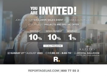 “Reportage Properties” to hold a special day for sales in Abu Dhabi