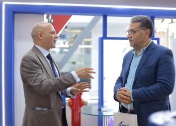 الدولية لصهر المعادن تشارك في المعرض السنوي للصناعة بأكبر محبس مياه في مصر