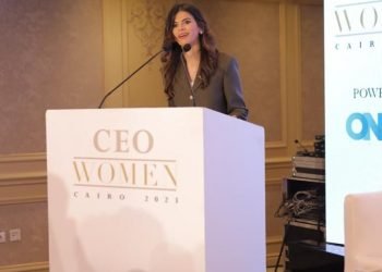 سها الجندي خلال مؤتمر CEO WOMEN : حققنا أعلى معدلات في مشاركة المرأة في سوق العمل، و نسبة تمثيل السيدات العاملات في الوزارة وصلت إلى 40%