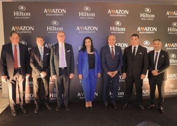 Amazon Developments, Hilton contract to manage a 5-star hotel within Capital Diamond Tower