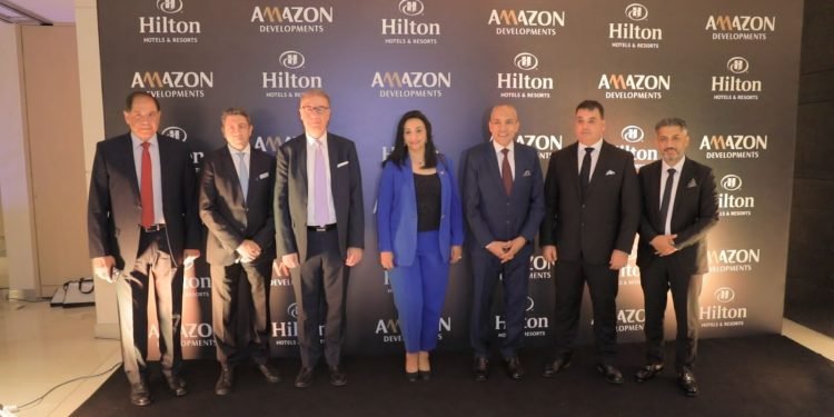 Amazon Developments, Hilton contract to manage a 5-star hotel within Capital Diamond Tower