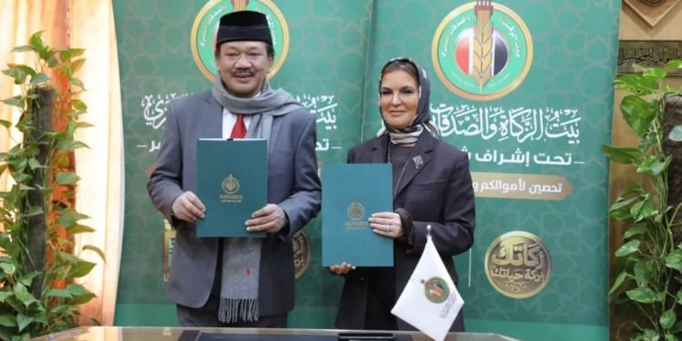 بيت الزكاة والصدقات» يوقِّع بروتوكول تعاون مع «هيئة الزكاة الإندونيسية» في العمل الخيري