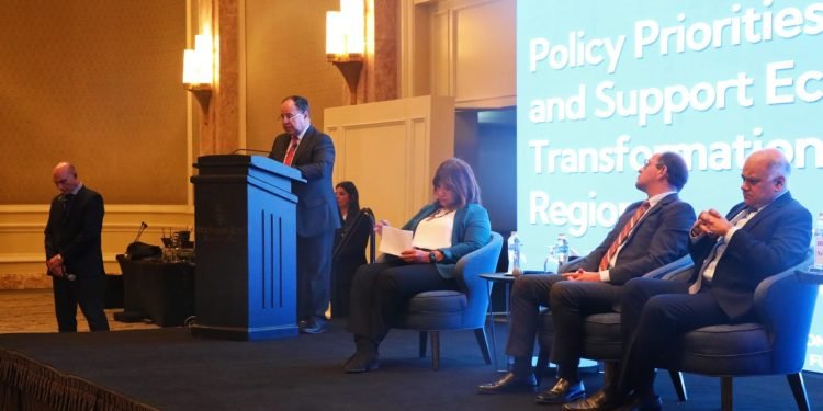 وزير المالية فى ندوة لصندوق النقد الدولى: تعزيز التعاون متعدد الأطراف من أجل حلول تمويلية مبتكرة لسد الفجوات الناجمة عن التوترات الجيوسياسية