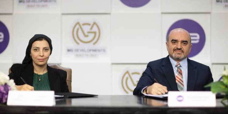 MG Developments تتعاقد مع الشركة المصرية للاتصالات “we” لتقديم خدمات متكاملة لعملائها