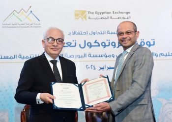 وزير التربية والتعليم ورئيس مؤسسة البورصة المصرية للتنمية المستدامة يوقعان بروتوكول تعاون لدعم الطلاب من ذوي الاحتياجات الخاصة .